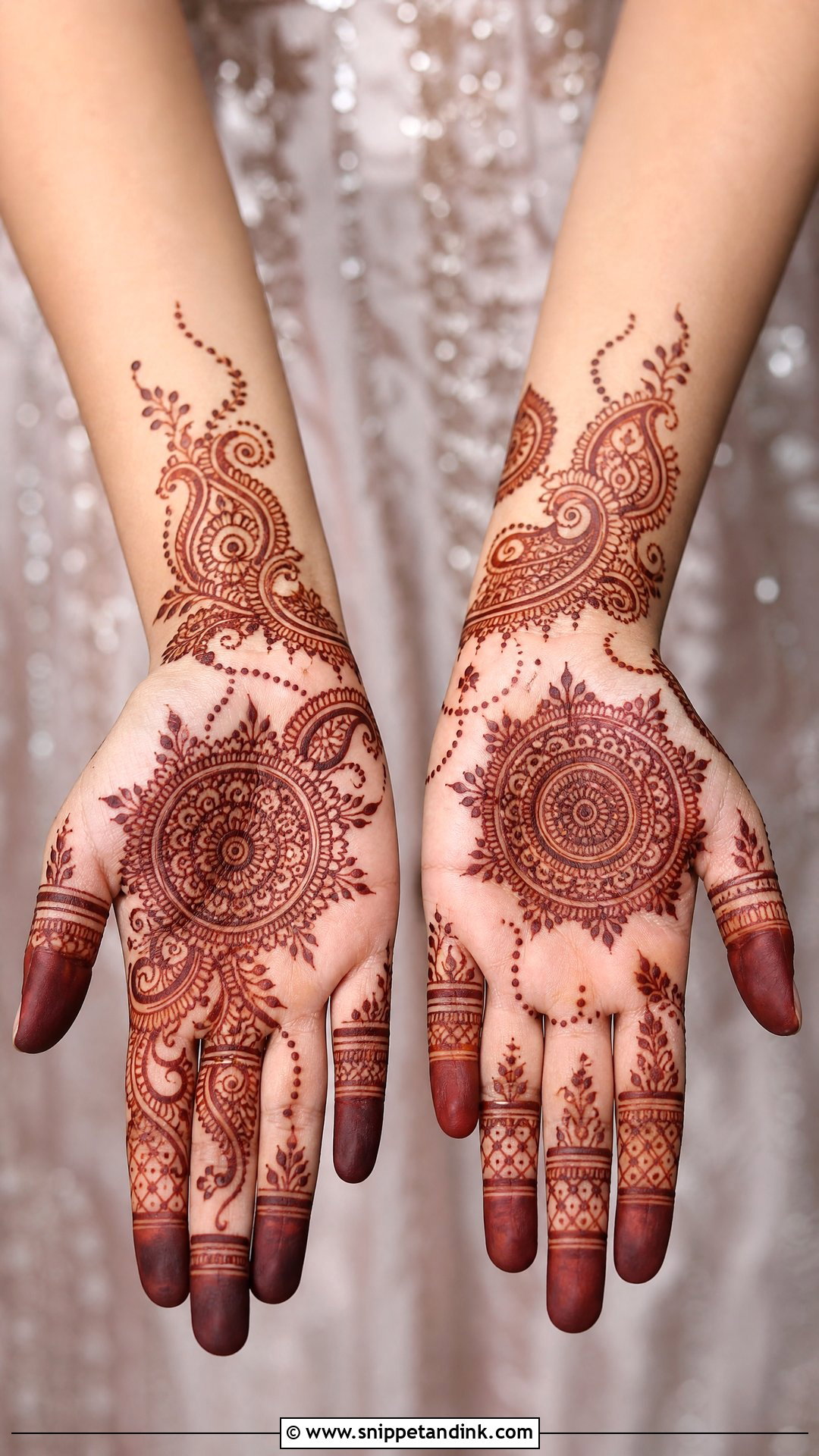 Front Hand Mehndi Design For Bridesmaid - Snippet and Ink - 25 Mehndi Designs for Bridesmaid