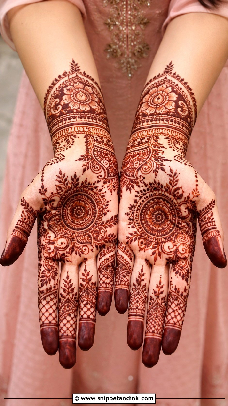 Front Hand Mehndi Design For Eid - Snippet and Ink - 35 New Mehndi Designs
