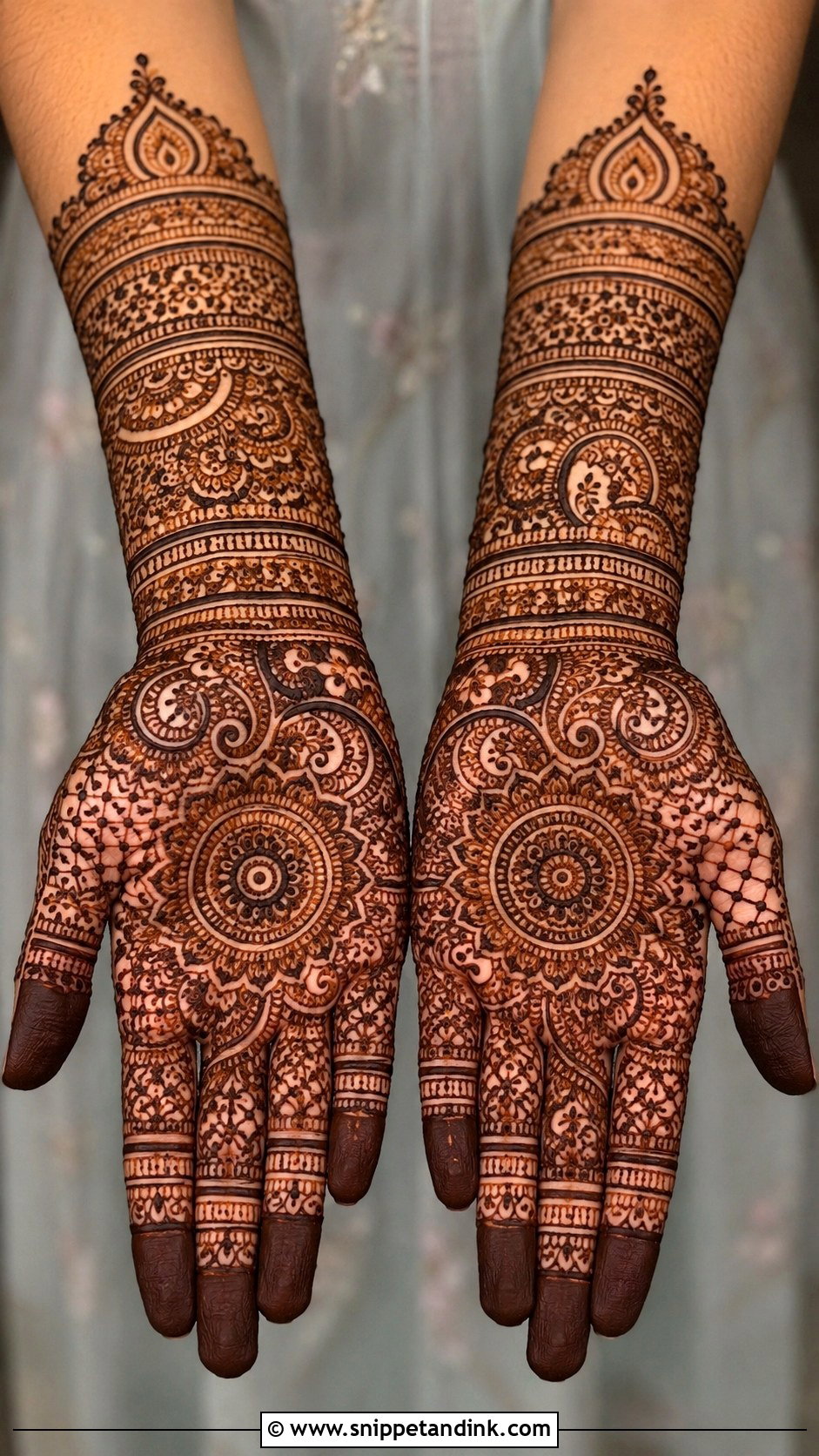 Front Hand Mehndi Design For Karwa Chauth - Snippet and Ink - 35 Beautiful Front Hand Mehndi Design Ideas