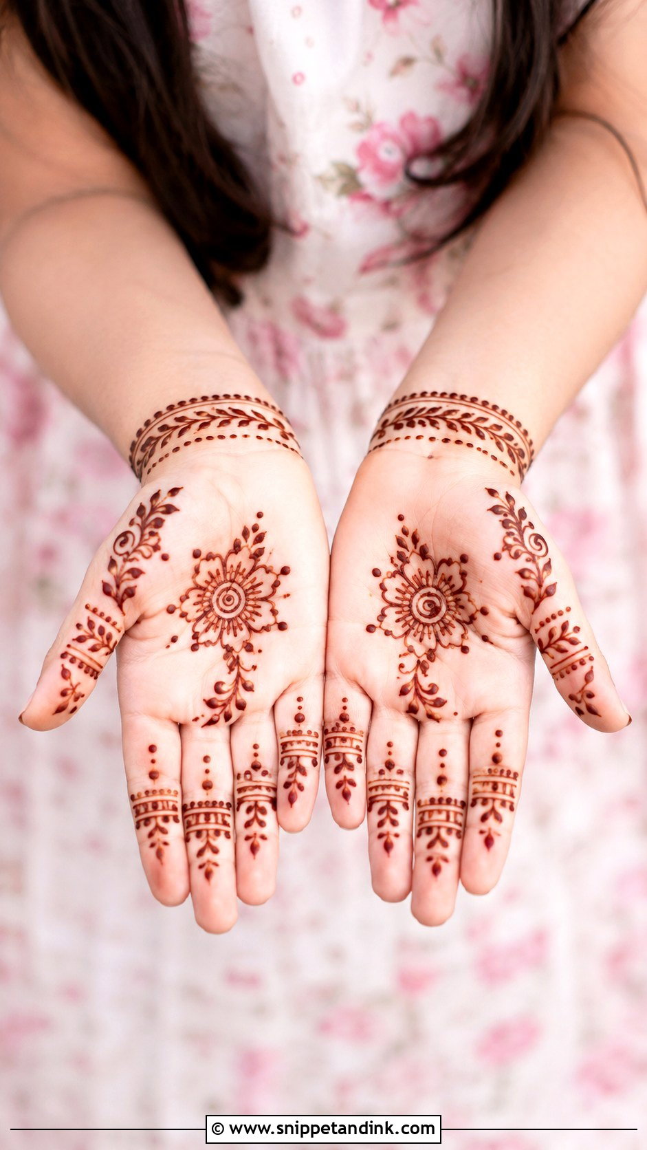 Front Hand Mehndi Design For Kids - Snippet and Ink - 35 Front Hand Mehndi Design Ideas