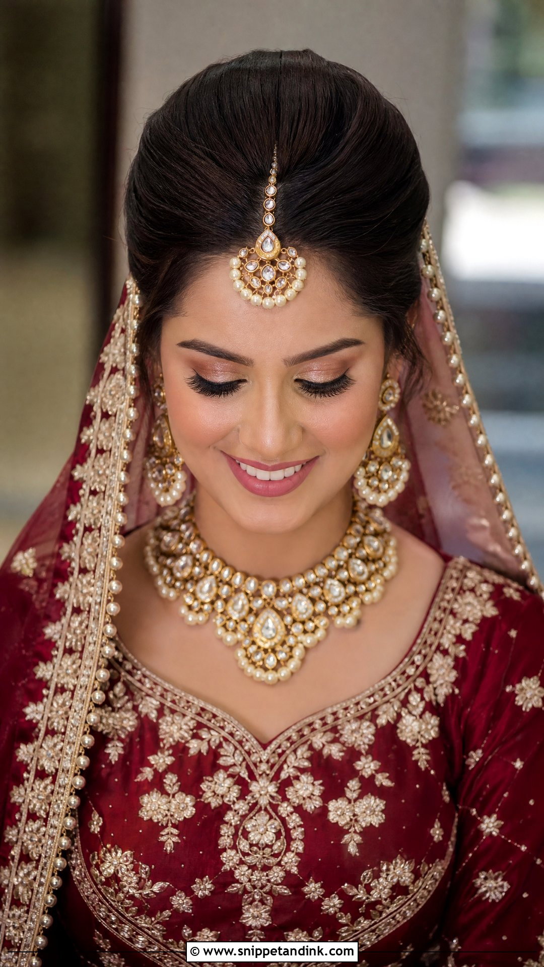 Front Look Bridal Juda With Puff - Snippet and Ink - 15 Front Look Bridal Juda Hairstyles