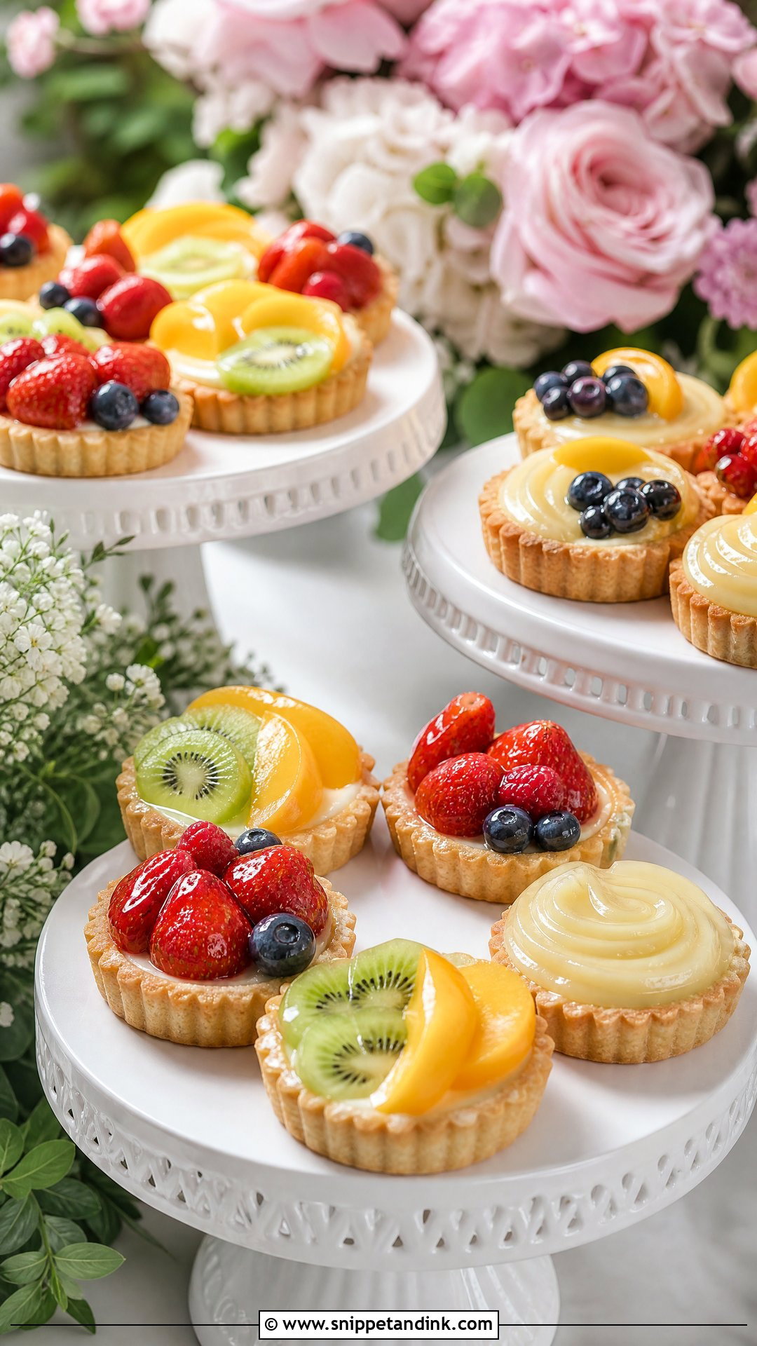 Fruit Tartlets - Snippet and Ink - 20 Wedding Dessert Ideas