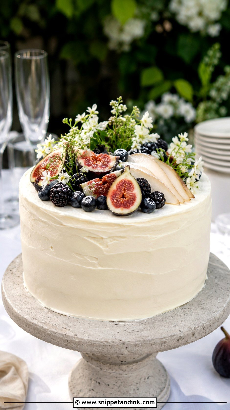 Fruit Wedding Cake - Snippet and Ink - 20 Elegant Modern Wedding Cake Ideas