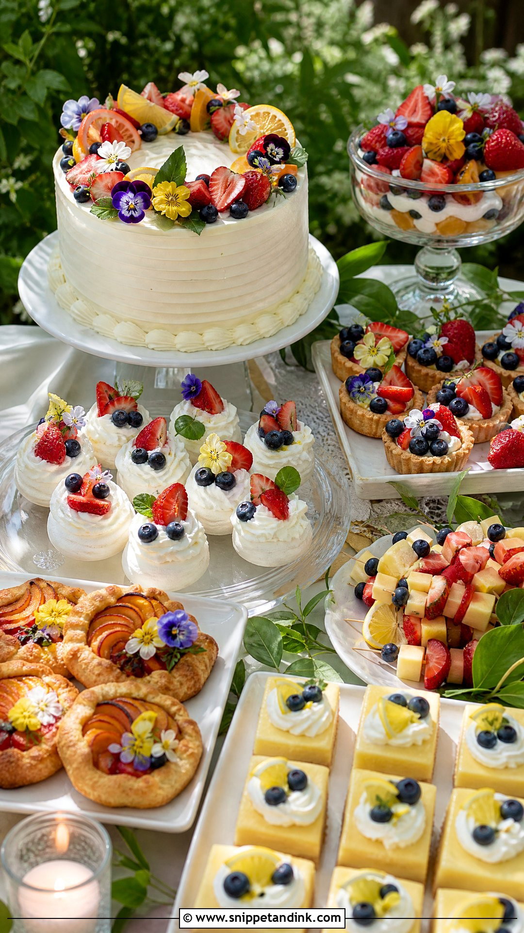 Fruit Wedding Dessert Table - Snippet and Ink - 30 Wedding Dessert Table Ideas
