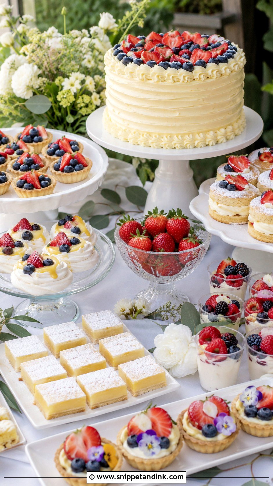 Fruit Wedding Sweet Table - Snippet and Ink - 30 Wedding Sweet Table Ideas