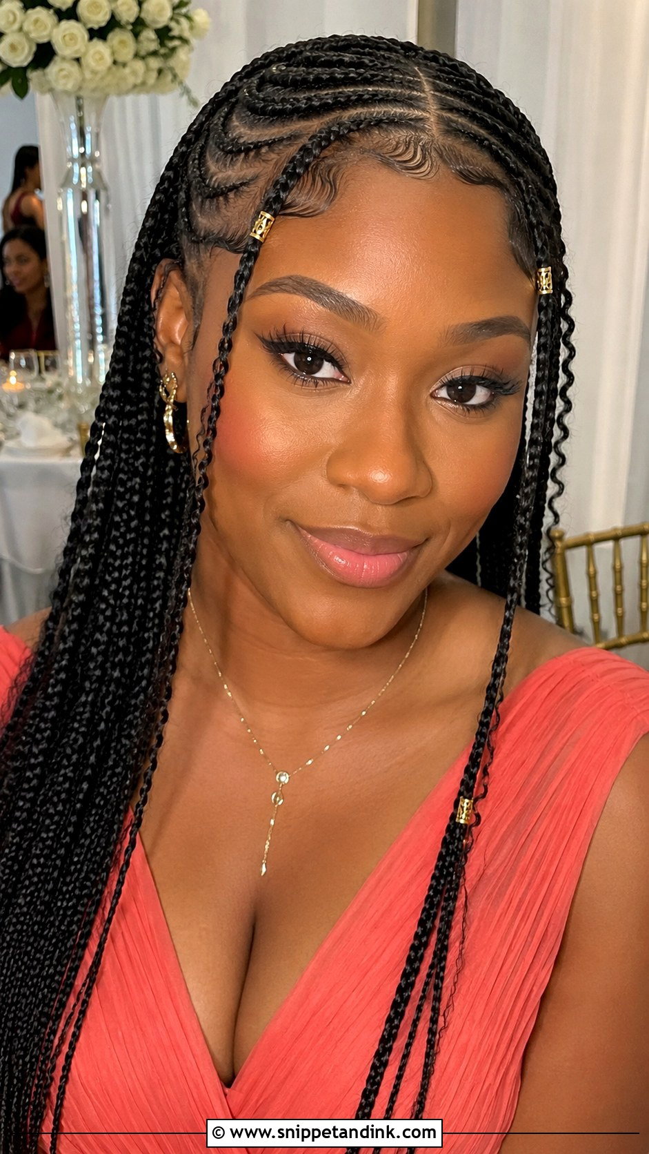 Fulani Braids For Wedding Guest Black Hair - Snippet and Ink - 15 Wedding Guest Hairstyles Black Hair