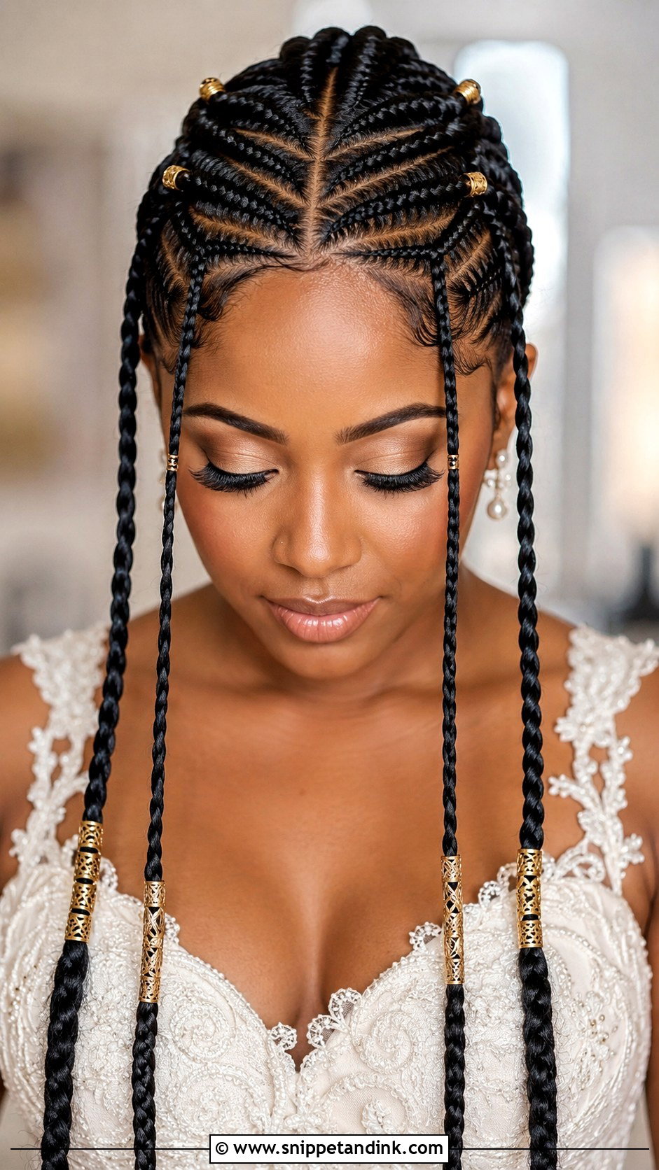 Fulani Braids Wedding Style - Snippet and Ink - 20 Wedding Hair Styles Black Women