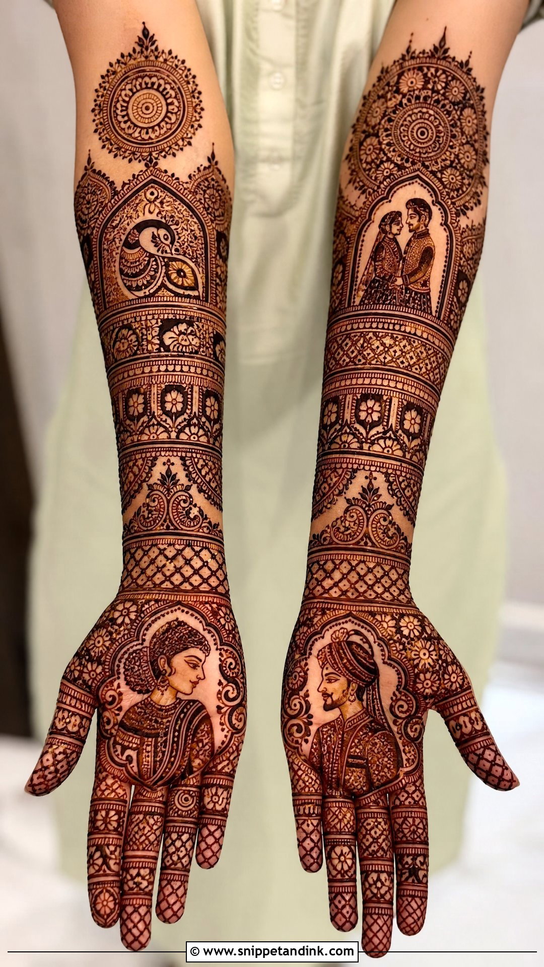 Full Arm Bridal Mehendi - Snippet and Ink - 30 Mehendi Looks for Bride