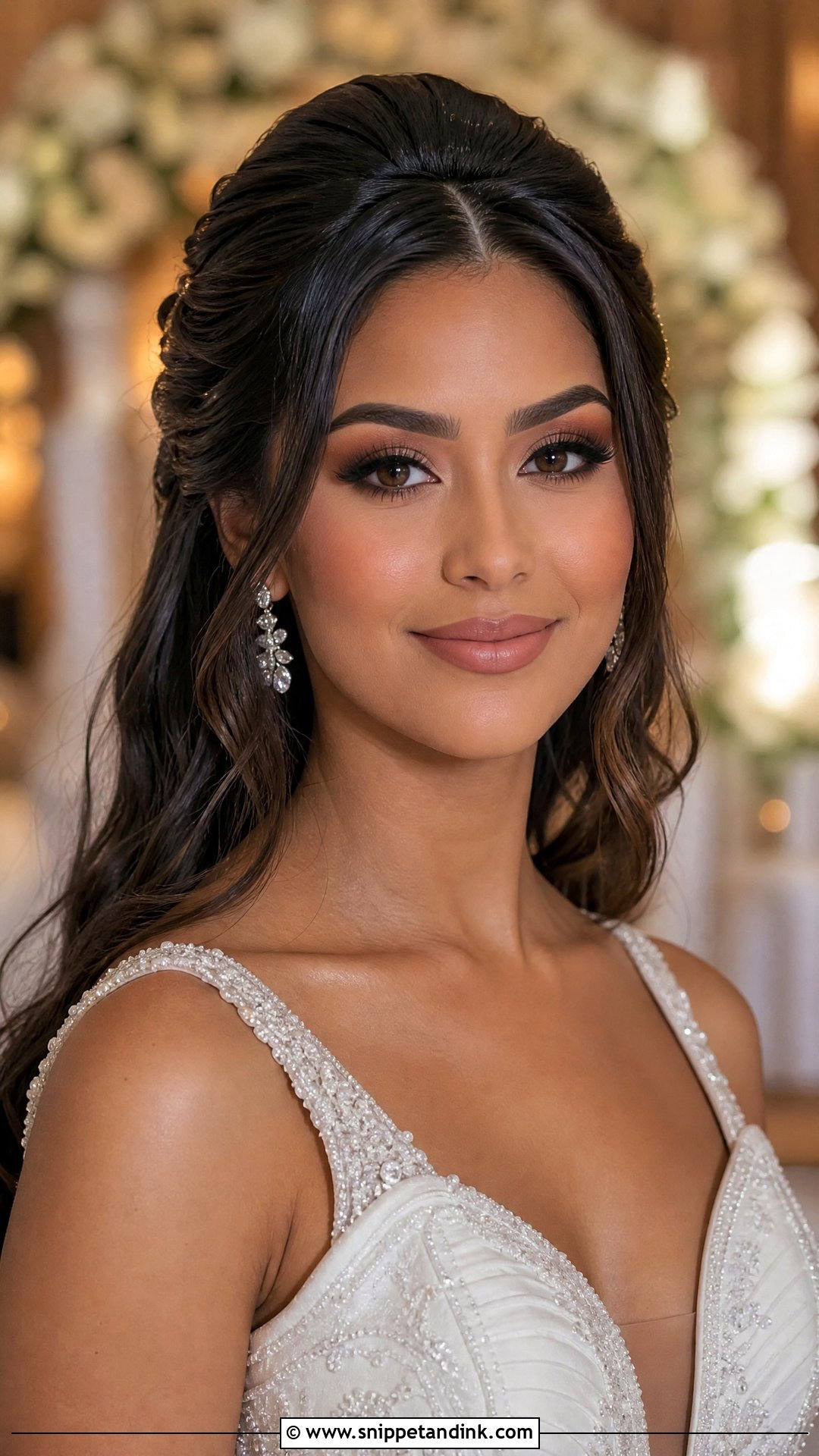 Full Coverage Airbrush Bridal Makeup - Snippet and Ink - 20 Air Brush Makeup for Bridal Ideas