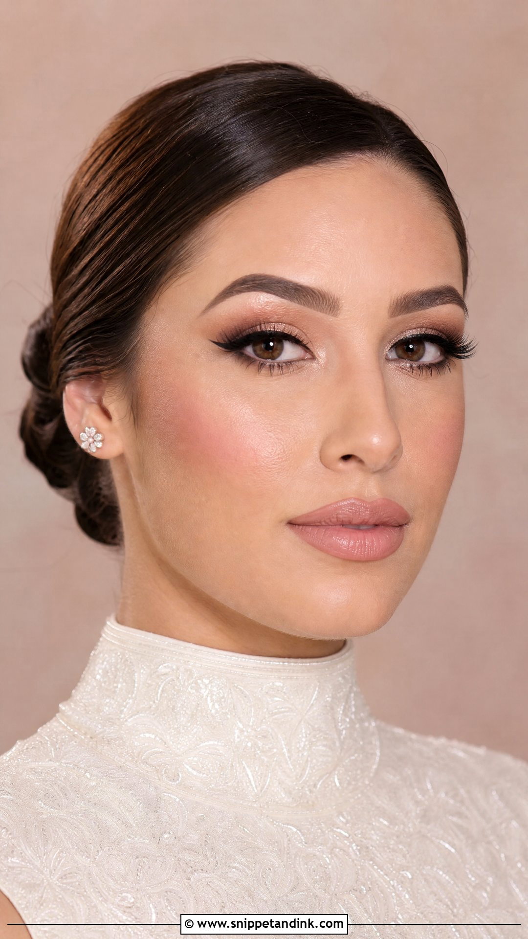 Full Glam Bridal Makeup - Snippet and Ink - 20 Heavy Wedding Makeup Ideas