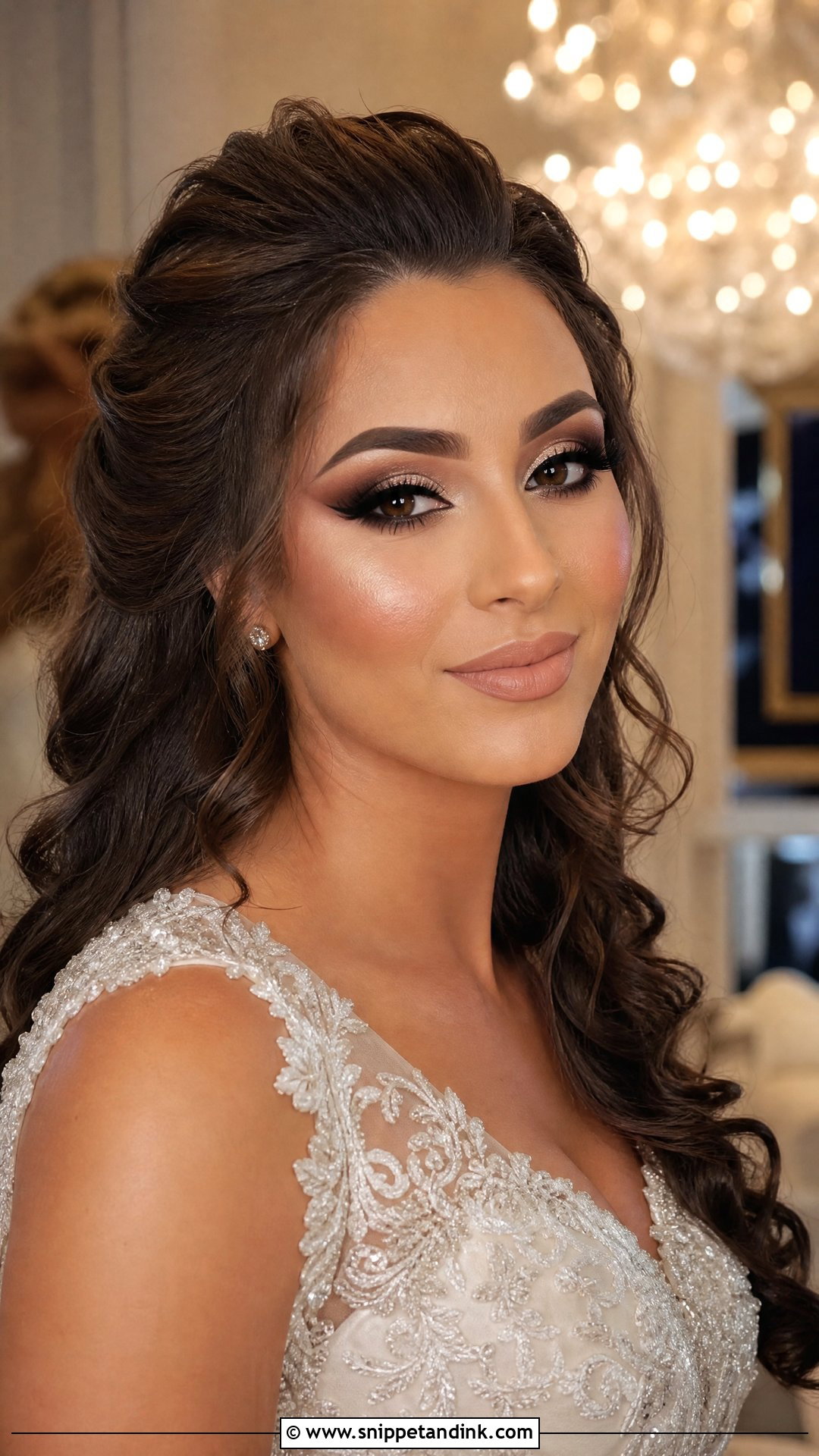 Full Glam Bridal Makeup - Snippet and Ink - 20 Makeup for Brides
