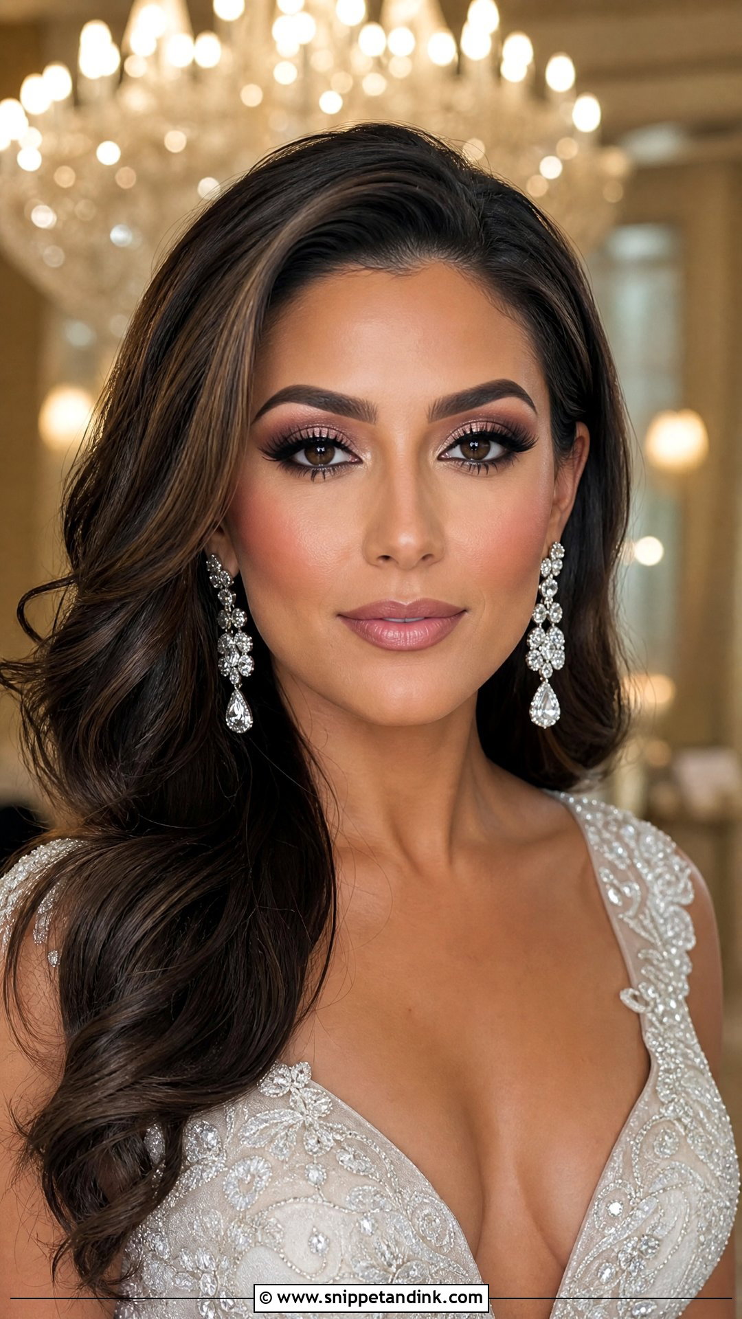 Full Glam Bridal Makeup - Snippet and Ink - 20 Unique Bridal Makeup Ideas
