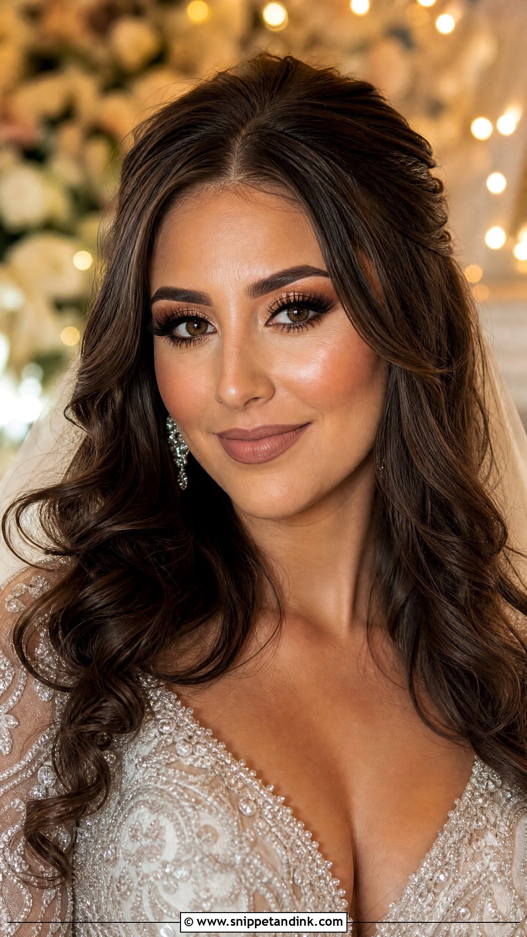 Full Glam Bridal Makeup - Snippet and Ink - 20 Wedding Bridal Makeup Ideas