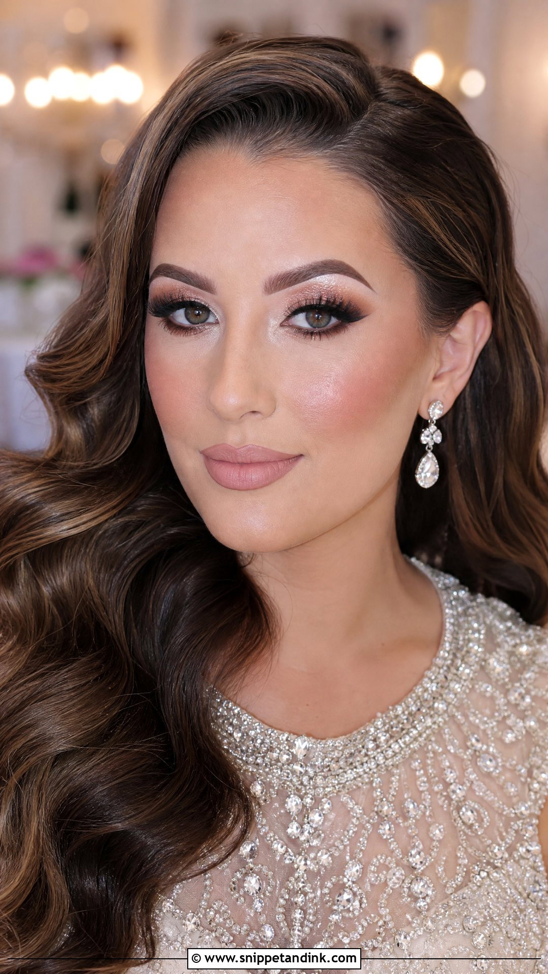 Full Glam Bridal Makeup - Snippet and Ink - 25 Bridal Makeup 2025 Ideas