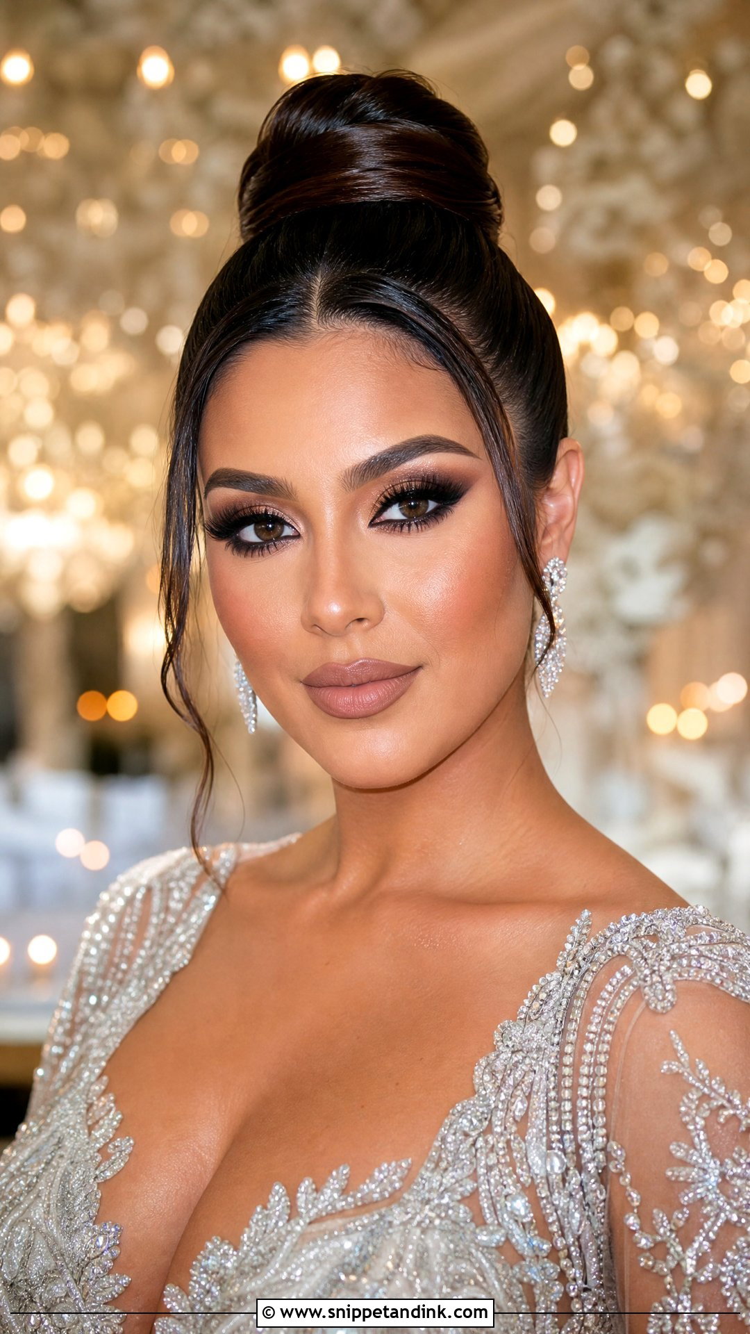 Full Glam Bridal Makeup - Snippet and Ink - 25 Bridal Makeup Inspiration Ideas