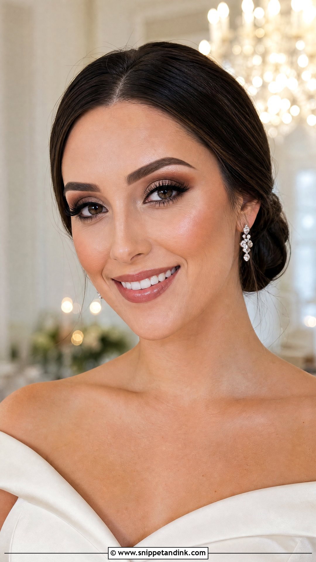 Full Glam Bridal Makeup - Snippet and Ink - 25 Glam Bridal Makeup Ideas