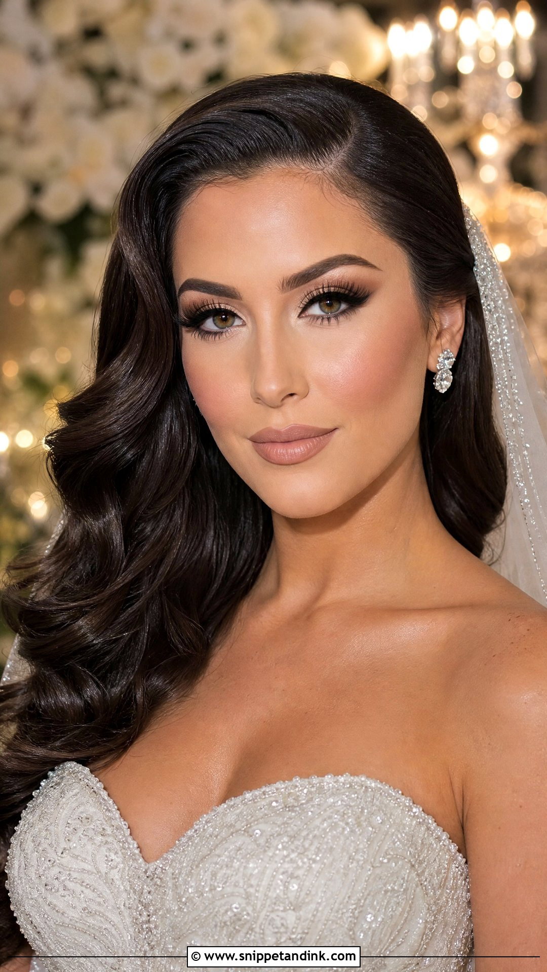 Full Glam Bridal Makeup - Snippet and Ink - 25 Wedding Bride Makeup Ideas