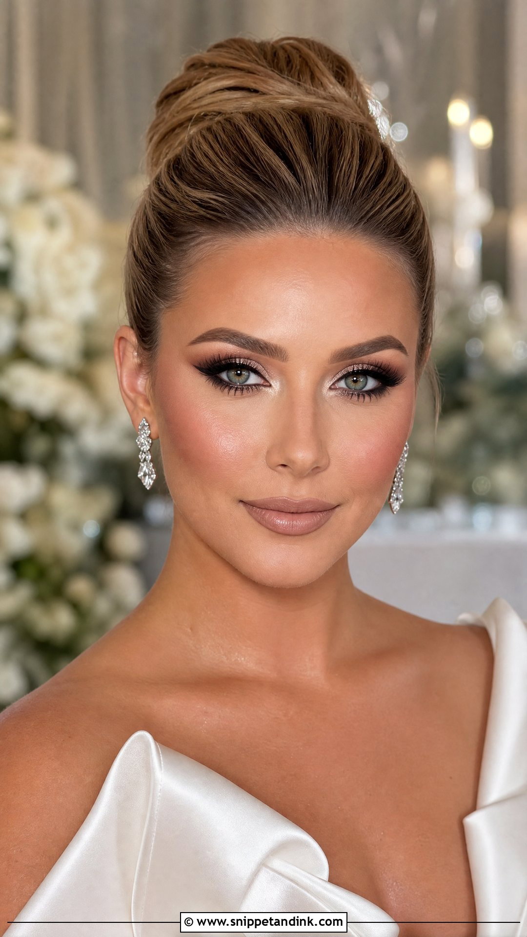 Full Glam Bridal Makeup - Snippet and Ink - 25 Wedding Brides Makeup Ideas