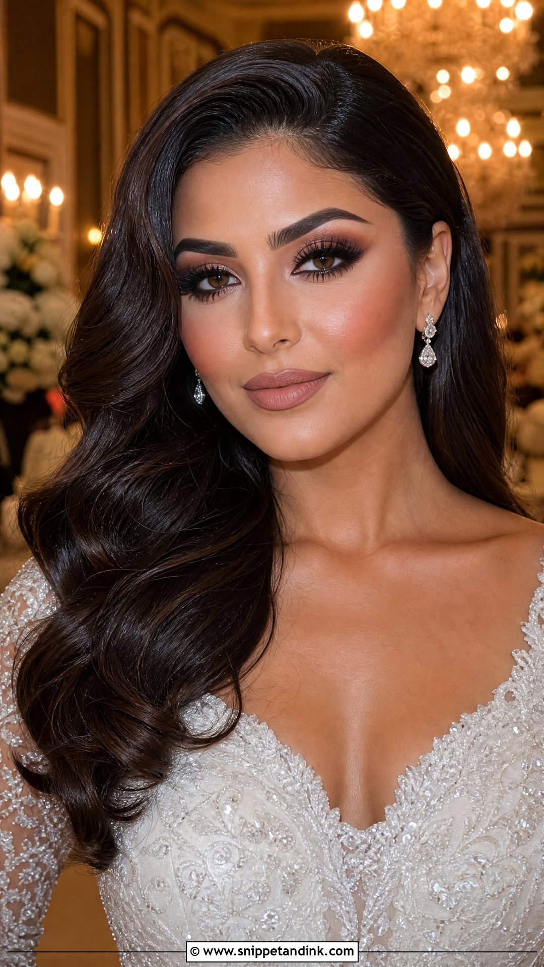 Full Glam Bridal Makeup - Snippet and Ink - 20 Bridal Makeup Styles