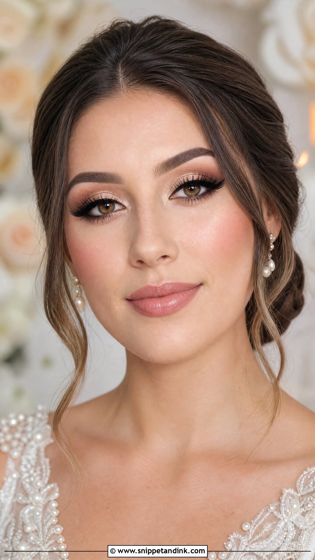Full Glam Bridal Makeup For Brown Eyes - Snippet and Ink - 20 Bridal Makeup Full Glam Brown Eyes