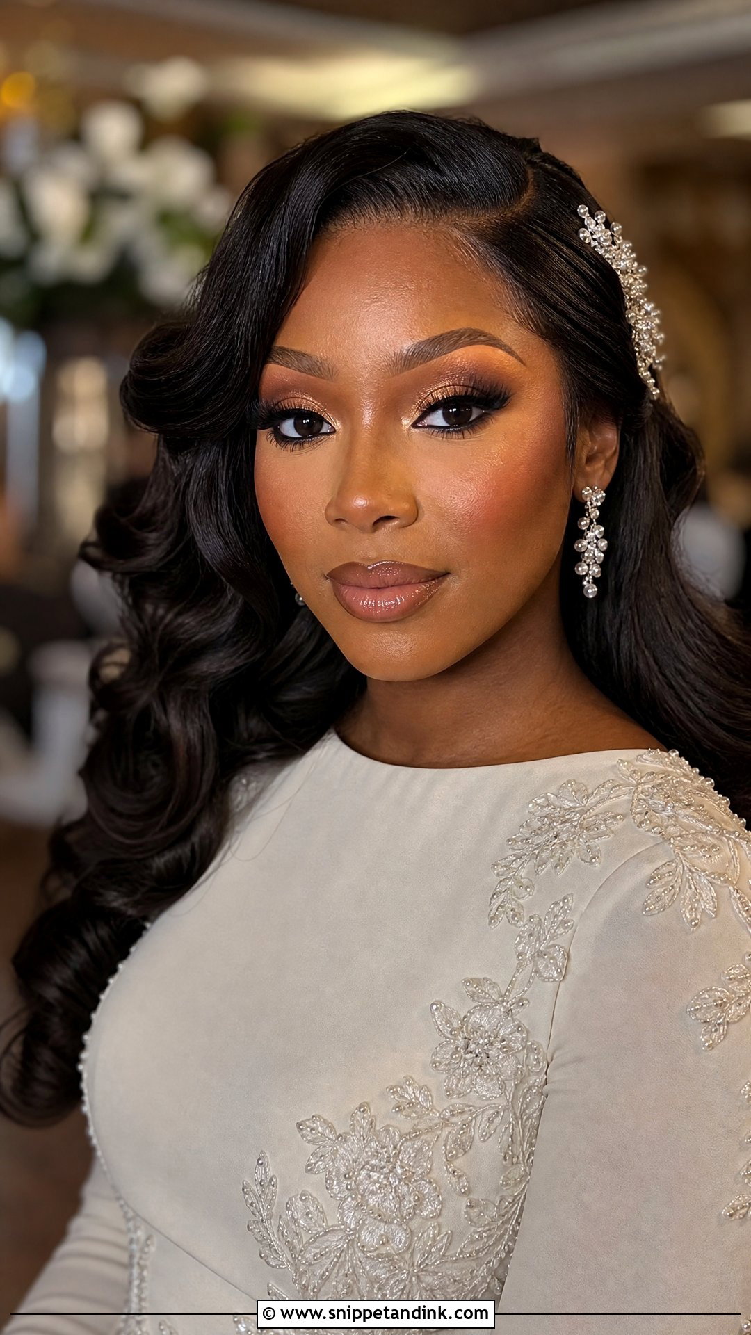 Full Glam Bridal Makeup For Hazel Eyes Brunettes - Snippet and Ink - 20 Bridal Makeup for Hazel Eyes Brunettes