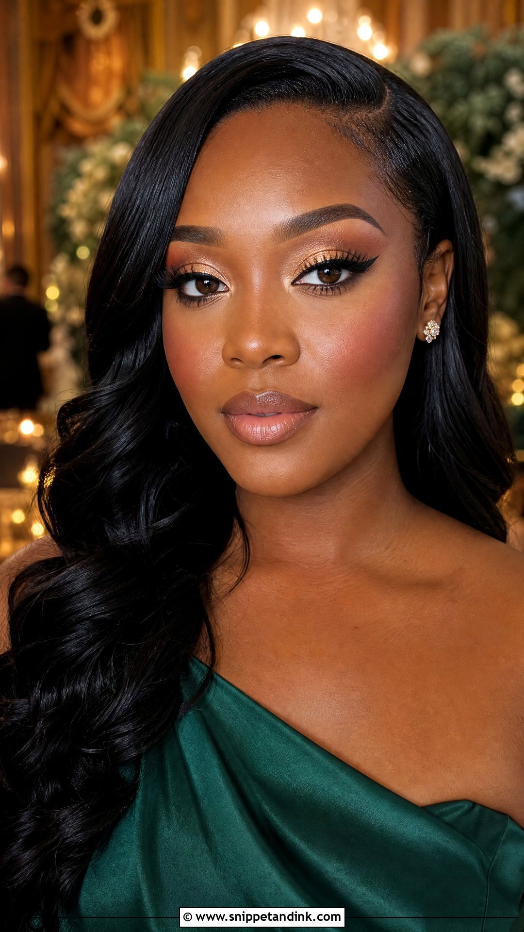 Full Glam Bridal Party Makeup - Snippet and Ink - 25 Bridal Party Makeup Ideas