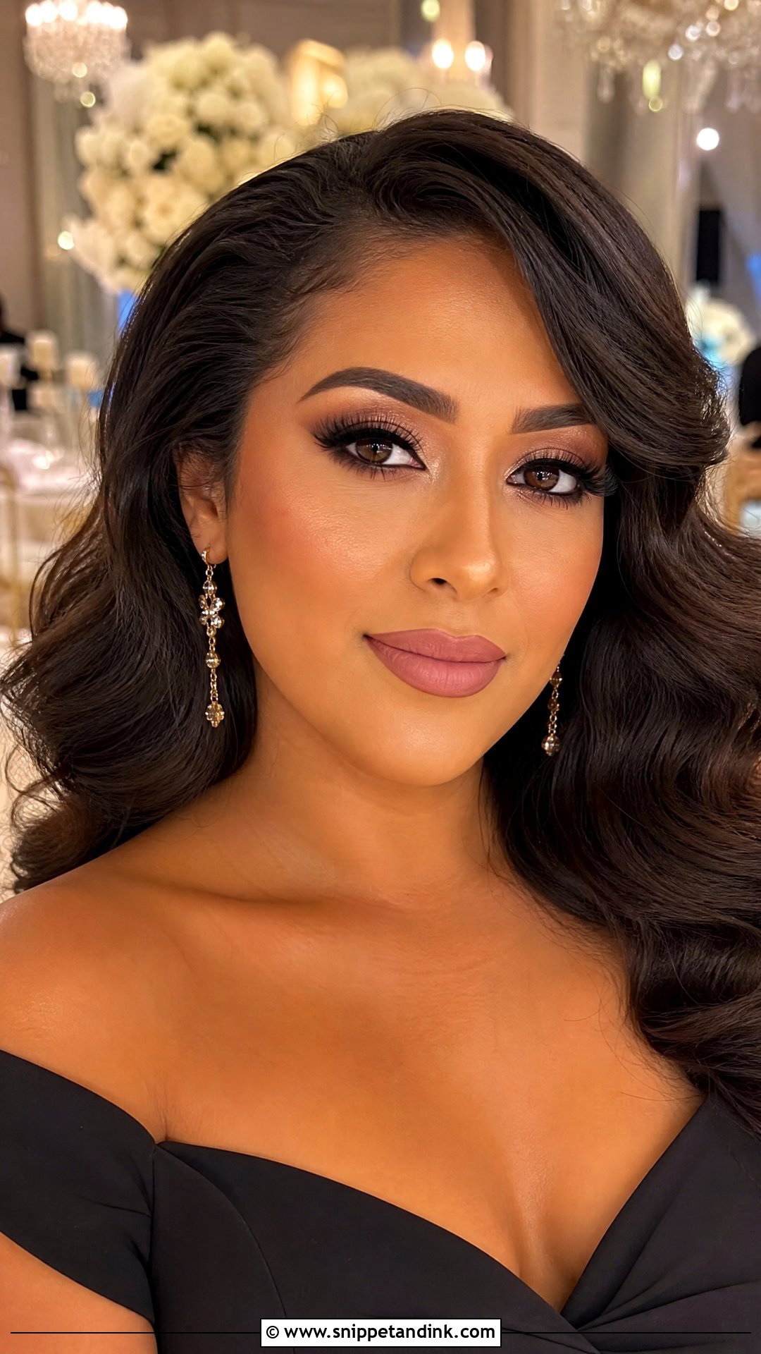 Full Glam Bridesmaid Makeup - Snippet and Ink - 25 Wedding Bridesmaid Makeup Ideas