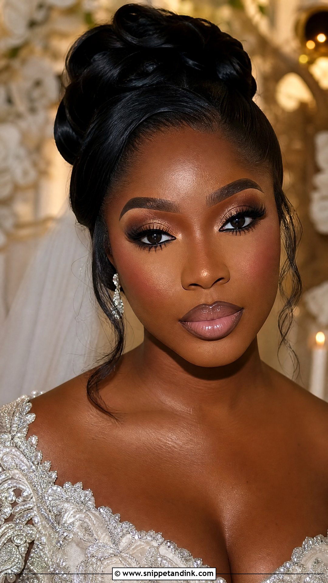 Full Glam Christian Bridal Makeup - Snippet and Ink - 20 Christian Bridal Makeup Ideas
