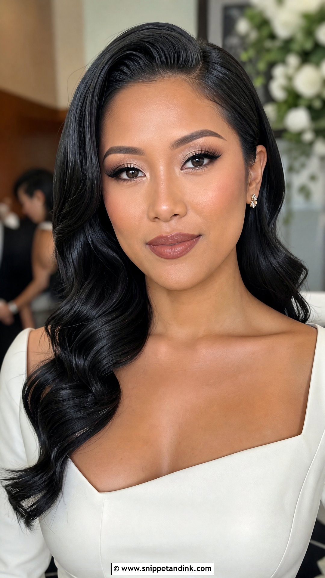 Full Glam Civil Wedding Makeup - Snippet and Ink - 20 Civil Wedding Makeup Brides