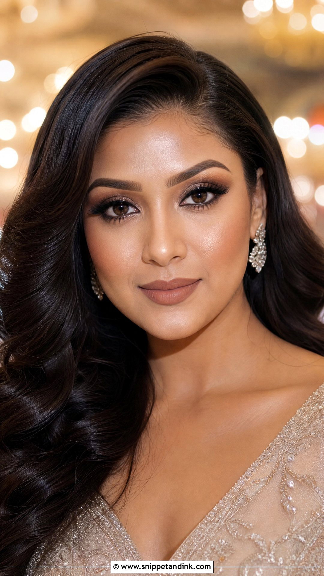 Full Glam Engagement Makeup - Snippet and Ink - 30 Engagement Makeup Ideas