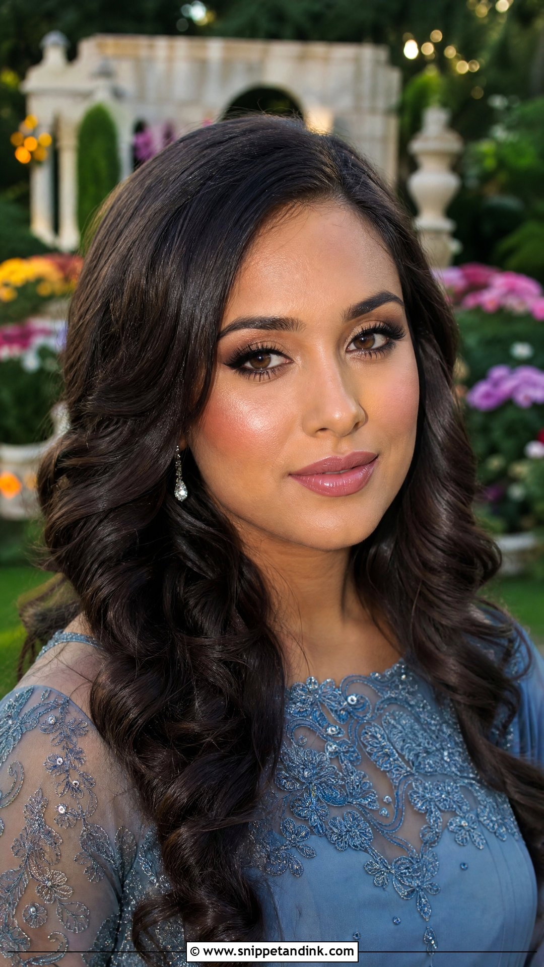 Full Glam Garden Wedding Makeup - Snippet and Ink - 20 Garden Wedding Makeup Ideas
