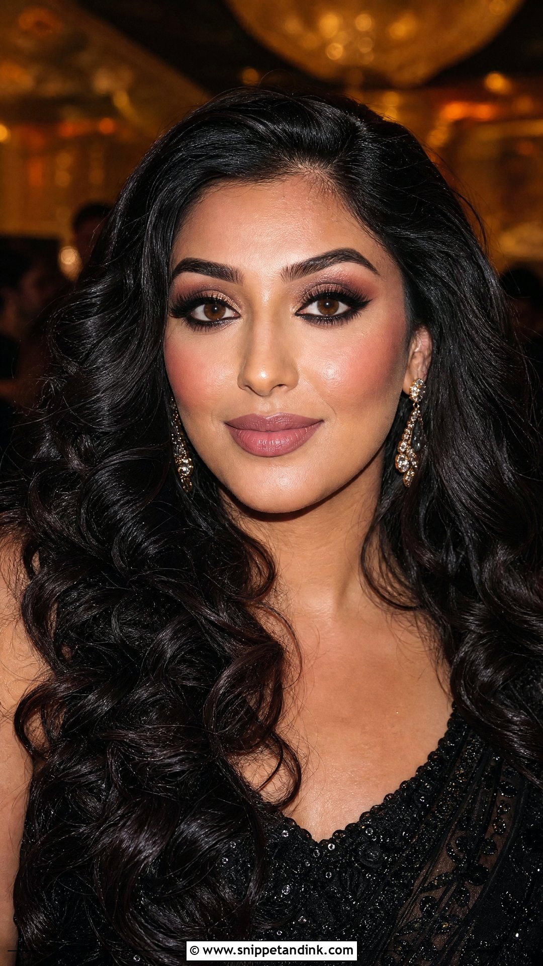 Full Glam Indian Wedding Guest Makeup - Snippet and Ink - 25 Indian Wedding Guest Makeup Ideas