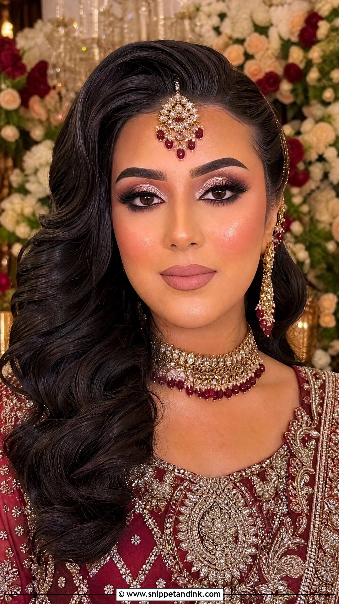 Full Glam Walima Makeup - Snippet and Ink - 30 Walima Makeup Ideas