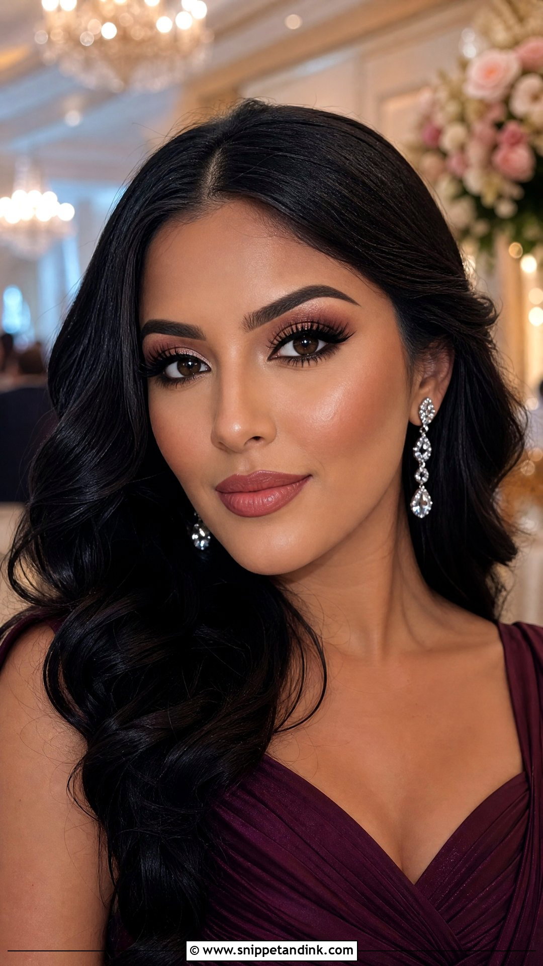 Full Glam Wedding Guest Makeup - Snippet and Ink - 30 Makeup for Wedding Guest Ideas
