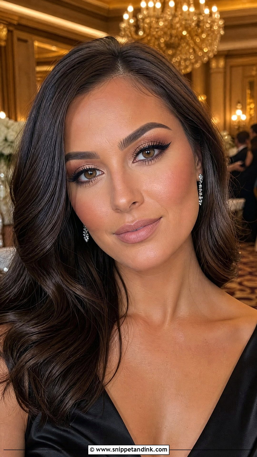 Full Glam Wedding Guest Makeup - Snippet and Ink - 25 Makeup Ideas for Wedding Guest