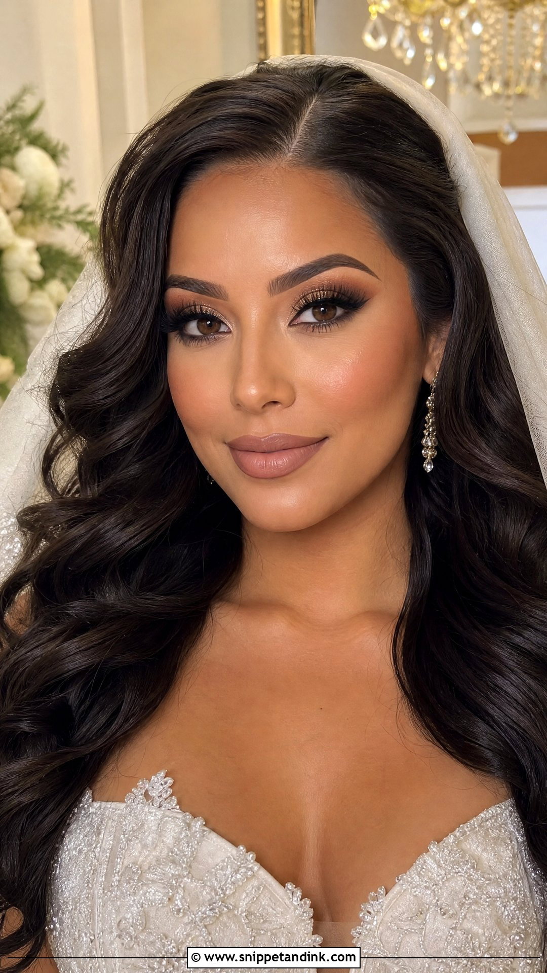 Full Glam Wedding Makeup - Snippet and Ink - 20 Wedding Makeup Styles