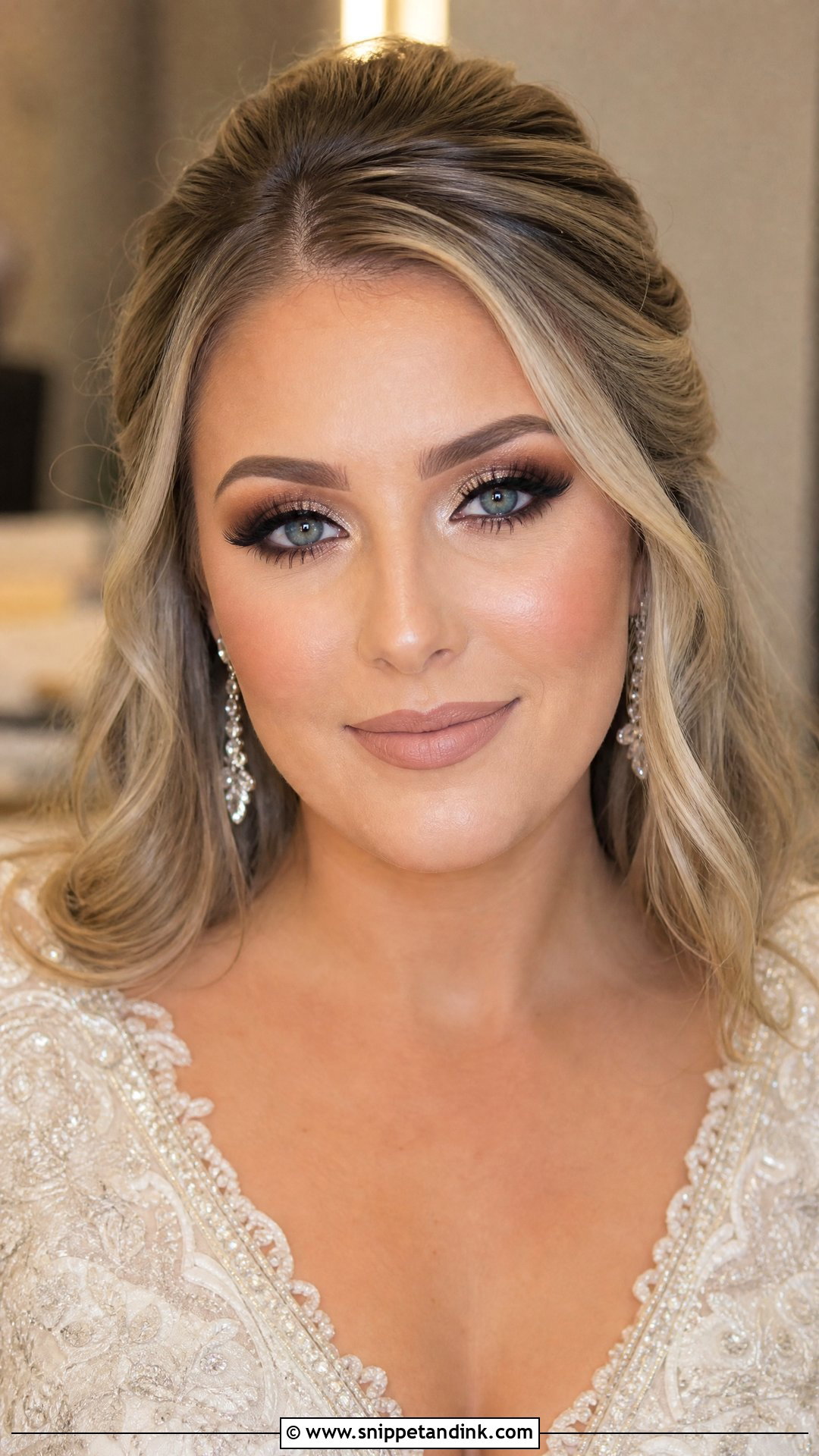 Full Glam Wedding Makeup - Snippet and Ink - 25 Dramatic Wedding Makeup Ideas