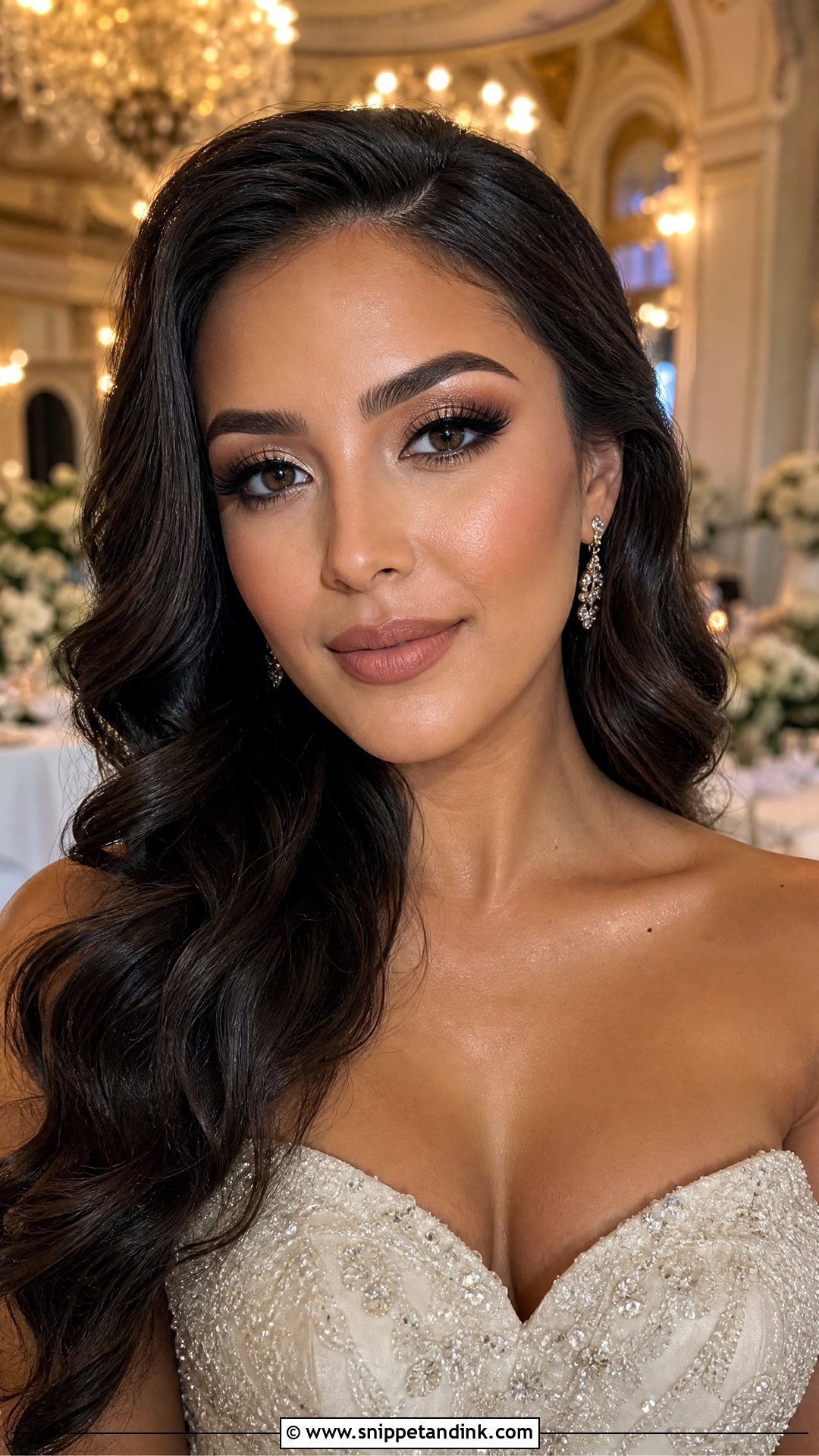 Full Glam Wedding Makeup - Snippet and Ink - 25 Timeless Wedding Makeup Ideas