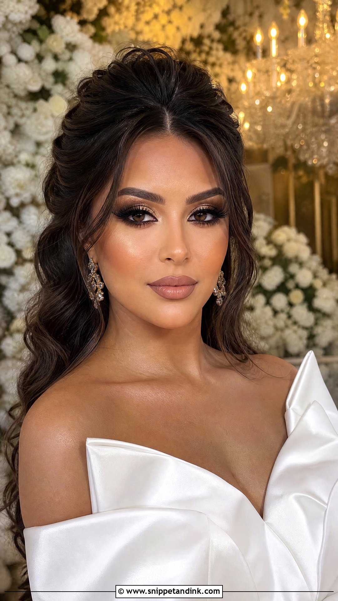 Full Glam Wedding Makeup - Snippet and Ink - 20 Classic Wedding Makeup Ideas