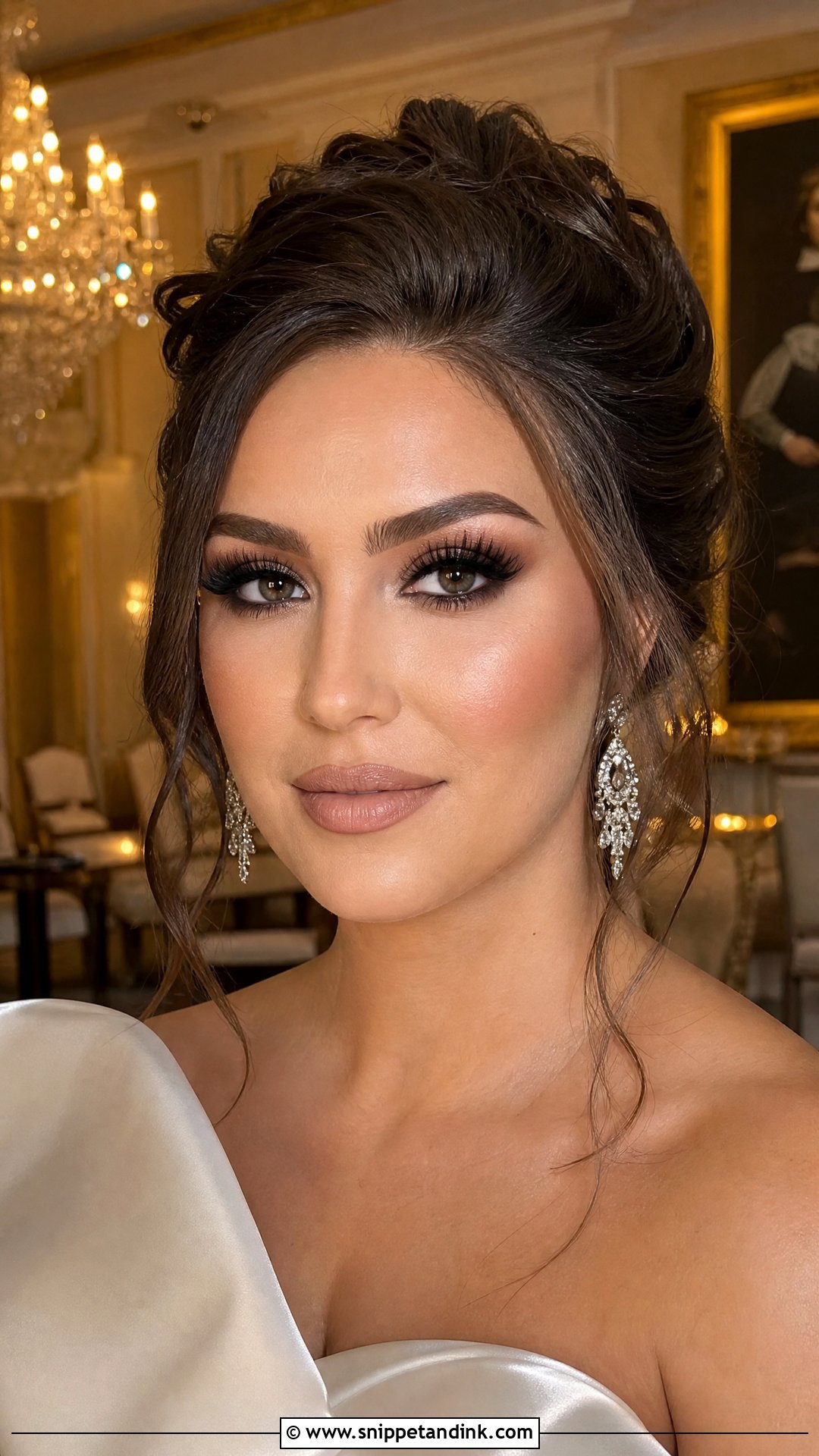 Full Glam Wedding Makeup - Snippet and Ink - 30 Glam Wedding Makeup Ideas