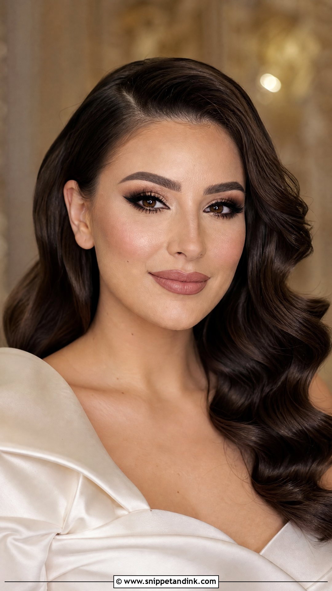 Full Glam Wedding Makeup - Snippet and Ink - 20 Classy Wedding Makeup Ideas