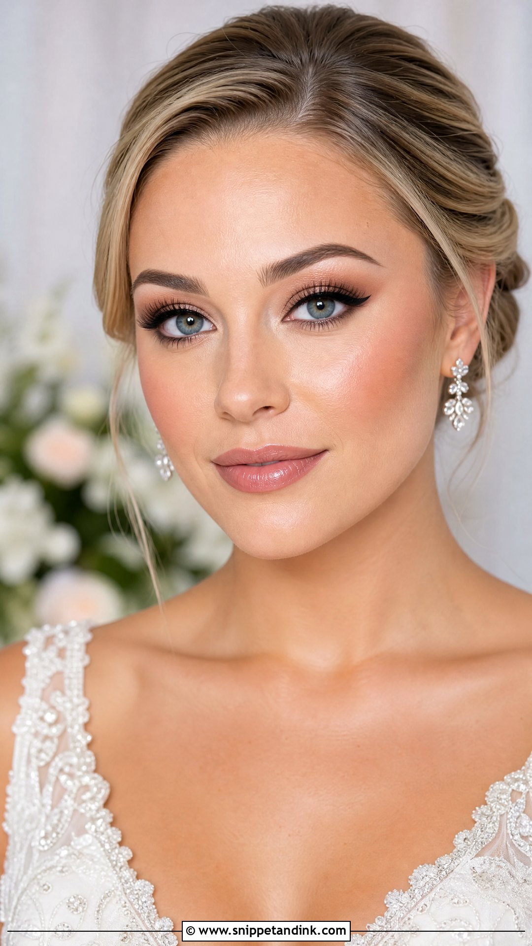Full Glam Wedding Makeup - Snippet and Ink - 20 Heavy Wedding Makeup Look Ideas