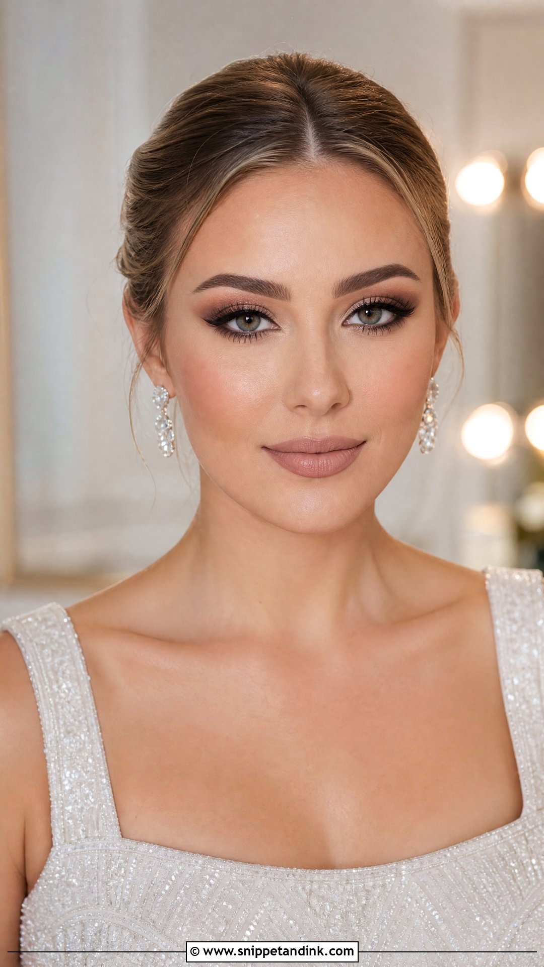 Full Glam Wedding Makeup With Matte Skin - Snippet and Ink - 20 Full Glam Makeup Looks Wedding