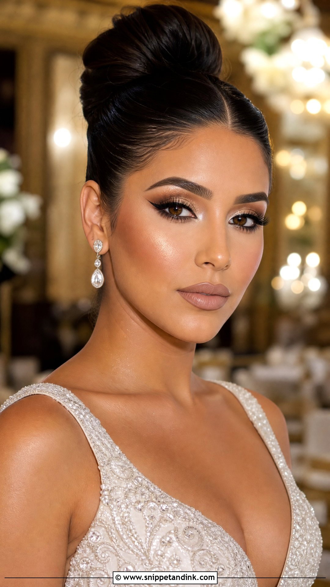 Full Glam Wedding Makeup - Snippet and Ink - 20 Beautiful Wedding Makeup Ideas