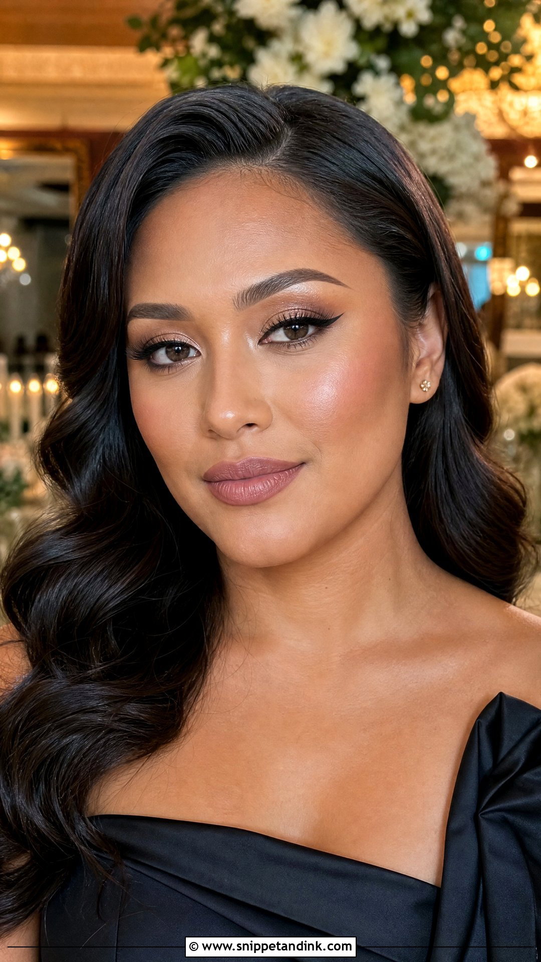 Full Glam Wedding Party Makeup - Snippet and Ink - 25 Wedding Party Makeup Ideas