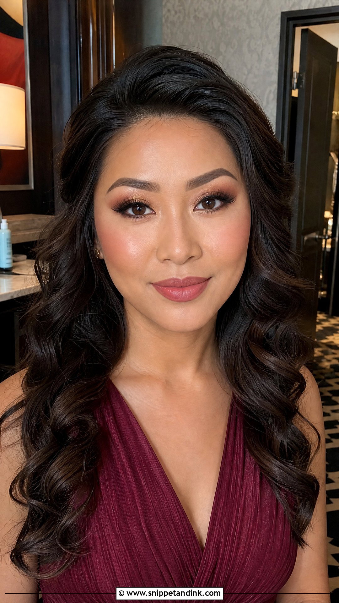 Full Glam Wedding Party Makeup - Snippet and Ink - 25 Makeup for Wedding Party Ideas