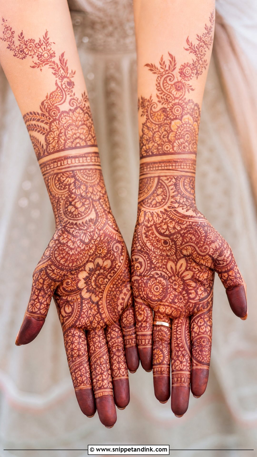 Full Hand Bridal Mehndi Design - Snippet and Ink - 20 Wedding Mehndi Designs for Hands