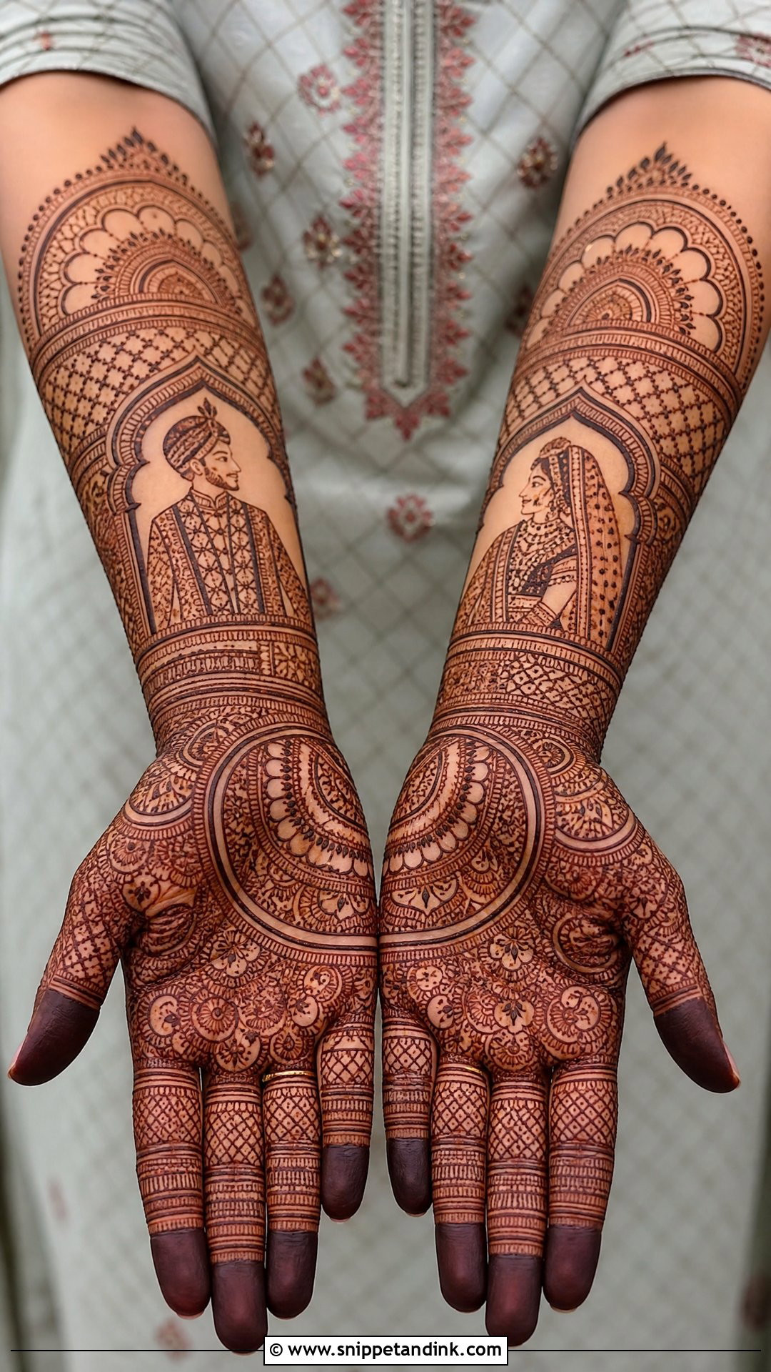 Full Hand Bridal Mehndi Design - Snippet and Ink - 25 Mehndi New Design Ideas
