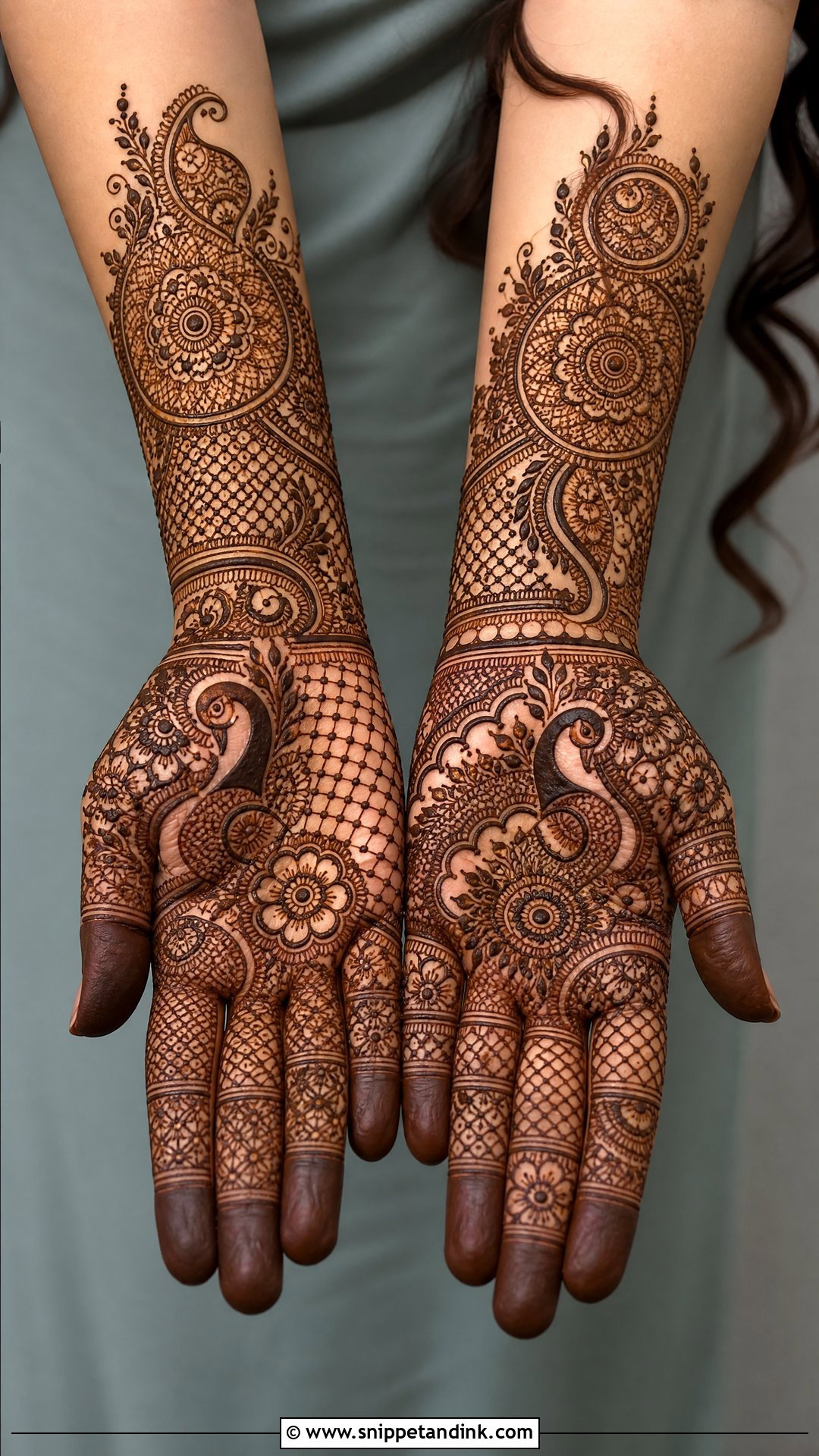 Full Hand Groom Mehndi Design - Snippet and Ink - 25 Mehndi Design for Groom Hand Ideas