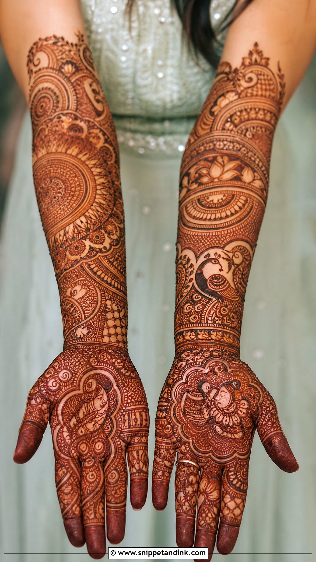 Full Hand Indian Bridal Mehendi - Snippet and Ink - 30 Mehendi Looks for Bride